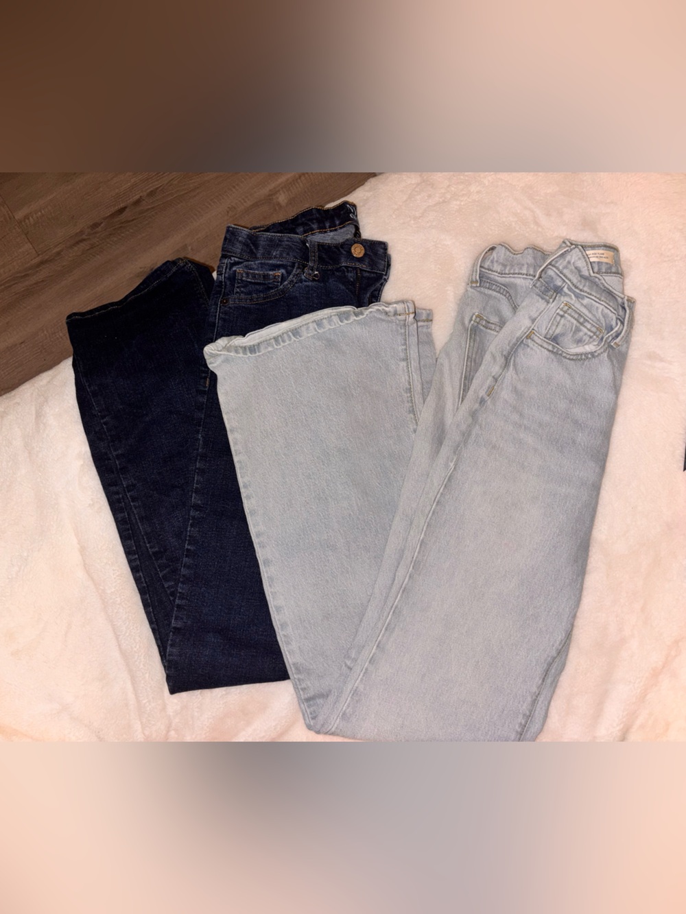 Women’s Jeans - Light Wash and Dark Indigo Duo